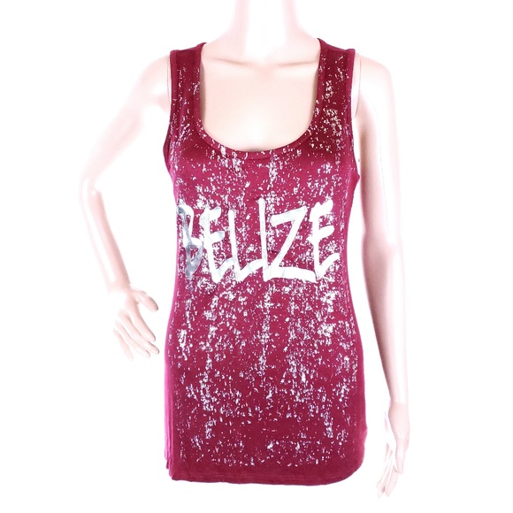 Popular Sports Women Tank Top Cut Back Size L - USA - NWT - Picture 3 of 6